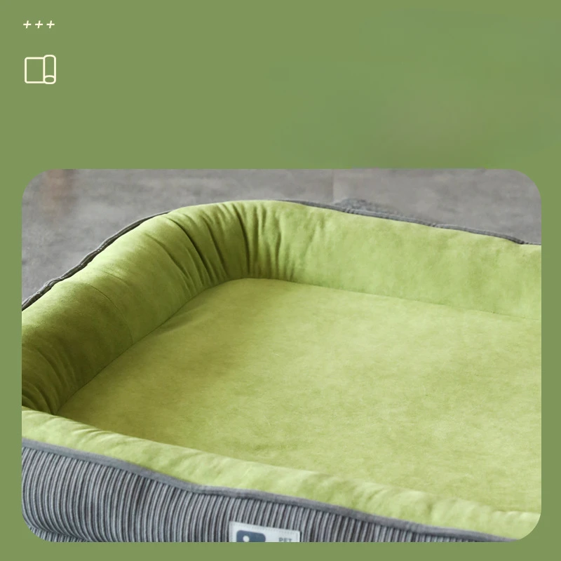 Four Seasons Thickening and Heightening Pet Kennel Dog Kennel Cat Removable and Washable Dog Mat Pet Supplies