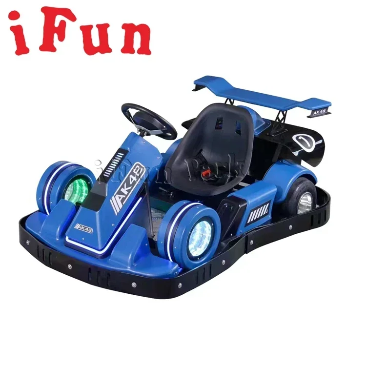 Luxury ABS Shell New Model Battery Go Kart kids fast Electric Drift Go Kart for amusement park kart Car Racing Non Petrol Type