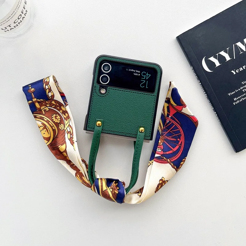 Hülle mit Gürtelschlaufen für Samsung Galaxy Z Flip 6 Z Flip 5 Z Flip 4 3 2 1 Hülle Stoßfeste Schale für Flip 2 Rückseite_voghion.com