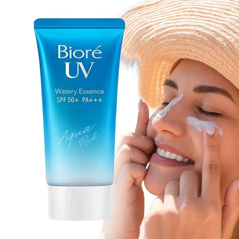 

Sunscreen Cream Waterproof Sunblock SPF50 PA Refreshing Sunscreen Cream Protector Oil-control Moisturizing Brightening UV