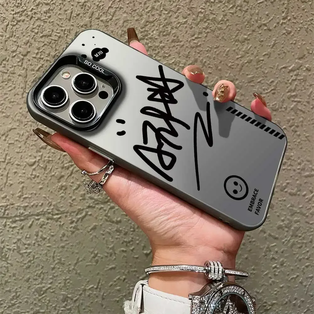 Stylish Silver IMD Phone Case - New Design Cover