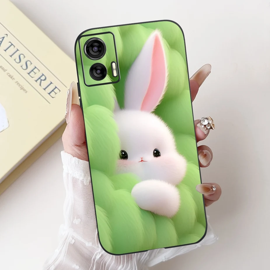 Cute Panda Cartoon Shockproof Soft TPU Phone Case for Motorola Edge 30 Lite