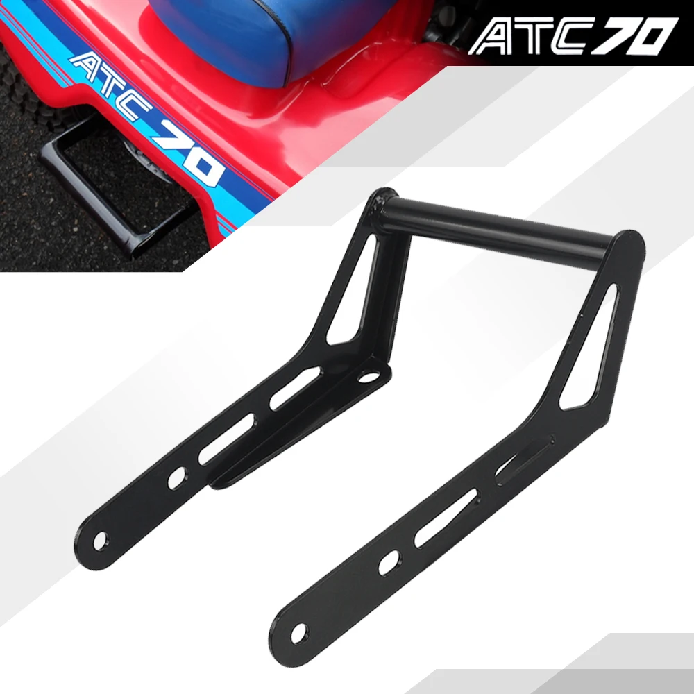 

For Honda ATC70 ATC 70 1979-1985 1984 1983 1982 1981 Motorcycle ATV Rear Grab Bar Black Support Metal Bracket TRX 70 1986-1987