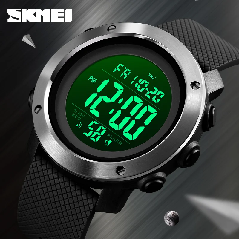SKMEI 1426 Sport Waterproof Watch for Men LED Digital Military Mens Wristwatches Stopwatch Electronic Alarm Reloj Masculino 1416 5