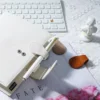 Moterm Pebbled Grain Leather New Style Asymmetric Magnetic Clip Durable Planner Accessory Strong Magnetic Clip Bookmark 4
