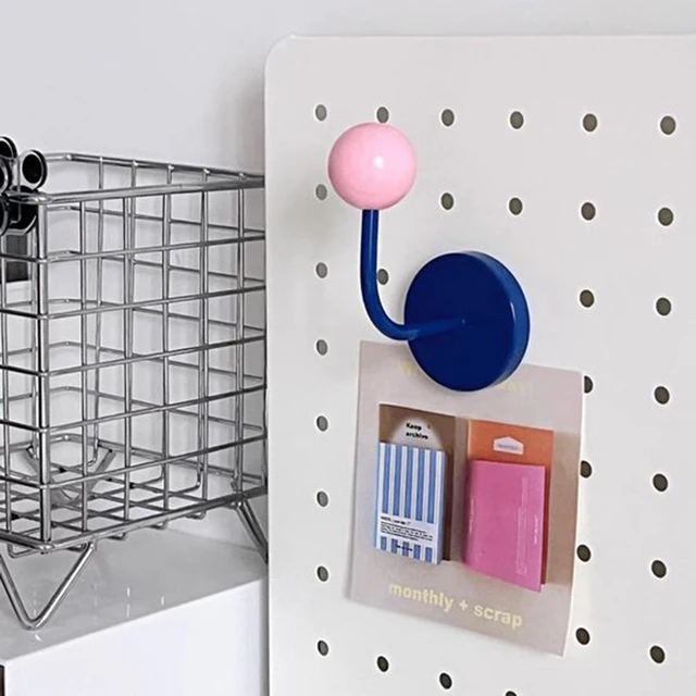Crochet magnétique créatif sans poinçon, 1 pièce, décoration pour la cuisine, le réfrigérateur, la salle de bain 5