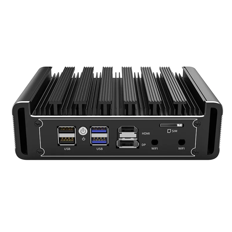 Topton 4x 2.5G Intel i226-V Solid Firewall Mini PC N100 Top Version Fanless Soft Router Micro Appliance pfSense Proxmox AES-NI 5