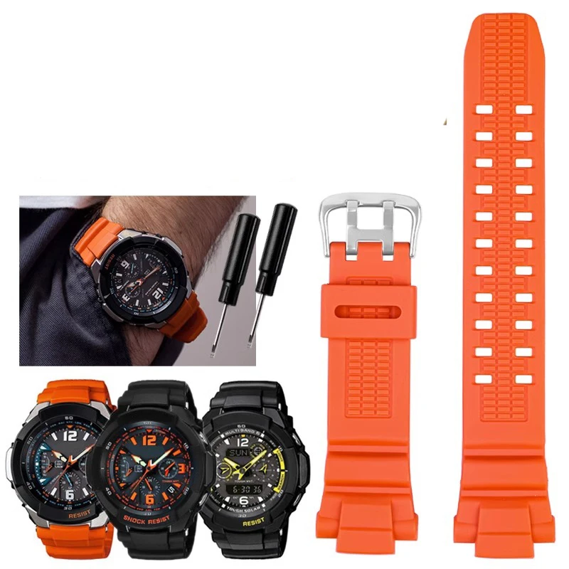 

Ремешок для часов, силиконовый браслет для Casio G-SHOCK Series 3500B 2500B 2000G-1500