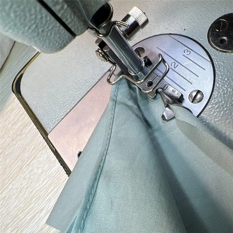 3Pc Hem Pull Tube Silk Chiffon Skirt Crimping Presser Foot 1/8Inch+3/16Inch+1/4Inch