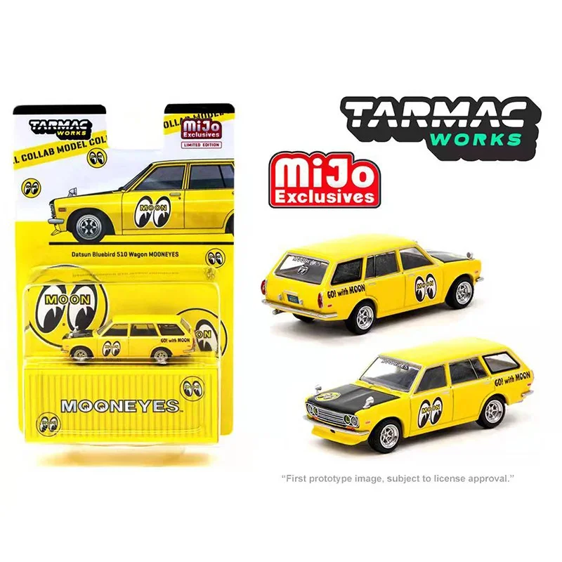 Tarmac Works Tw 1:64 Modello Di Auto Bluebird 510 Wagon Alloy Diorama Collection Miniature Carros Toys In Stock