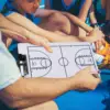 Basketball Coaches Clipboard with Pen Erase Practice Board Teaching Assistant Equipment Professional Basketball Coaching Board 2