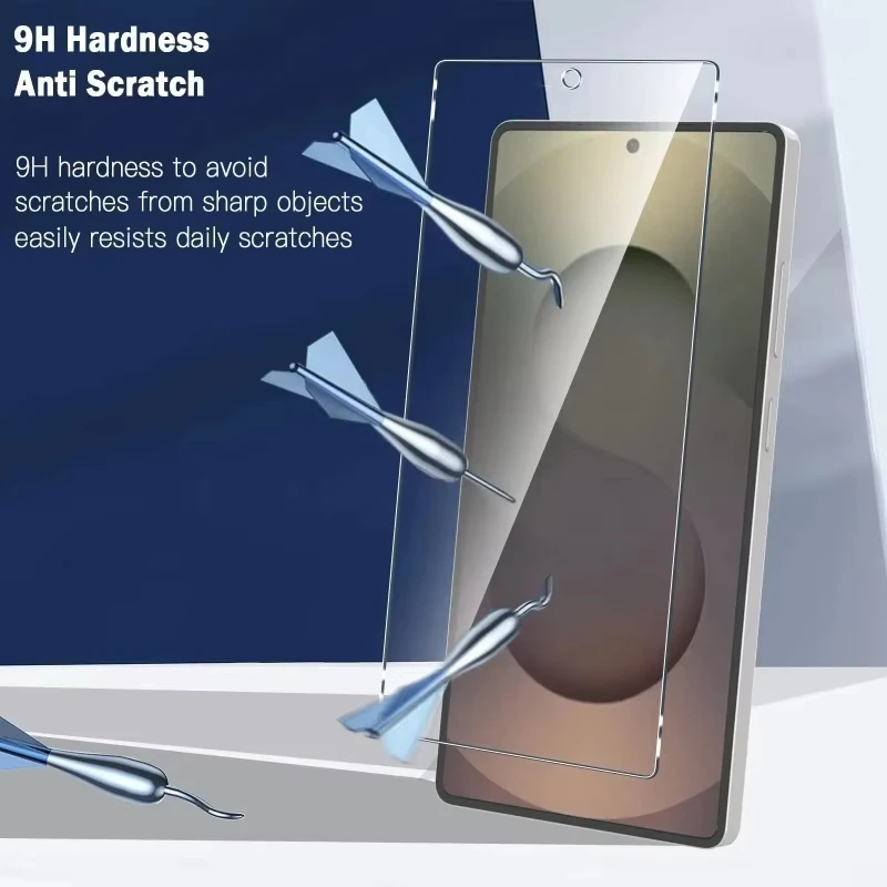 Premium Fingerprint Unlock 9H Tempered Glass Screen Protector - Pack of 1-5 Pieces