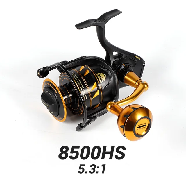 PENN SLAMMER IV 4500-10500 Spinning Fishing Reel 8+1BB Full Metal