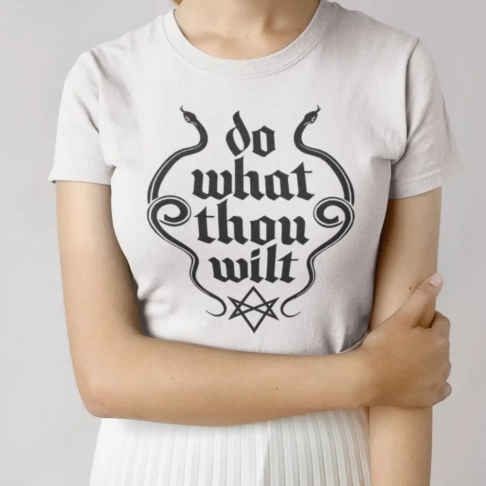 Делайте, что вы хотите, футболка Thelema Aleister Crowley