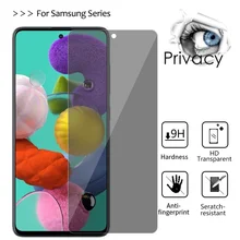 

Privacy Screen Protector for Samsung S20Plus S21Ultra S21Pro S30Ultra Anti Spy Tempered Glass for Note 8 9 10Plus 10Pro 20Ultra