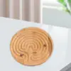 Wooden Labyrinth Game Learning Educational Toy Maze Board Game Ball Maze Game 6