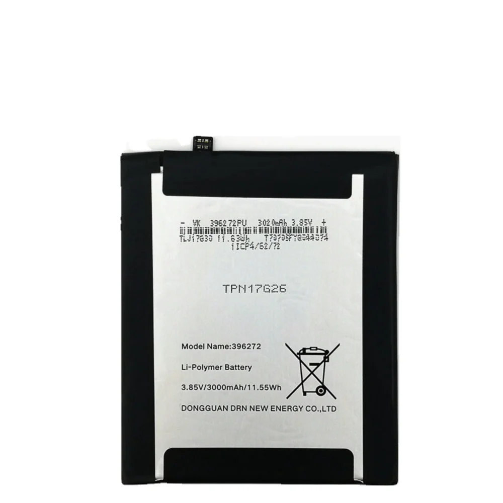 Nuova Batteria 396272 Per Bq Bq-5504 Strike Selfie Max / Wiko View Prime /Upulse Lite/ Wiko Cellulare