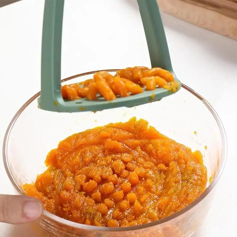 1 Pcs Kitchen PP Pressed Potato Masher Ricer Puree Juice Maker Potato Pusher Smooth Mashed Potatoes Crusher Fruit Tools Supplies 3