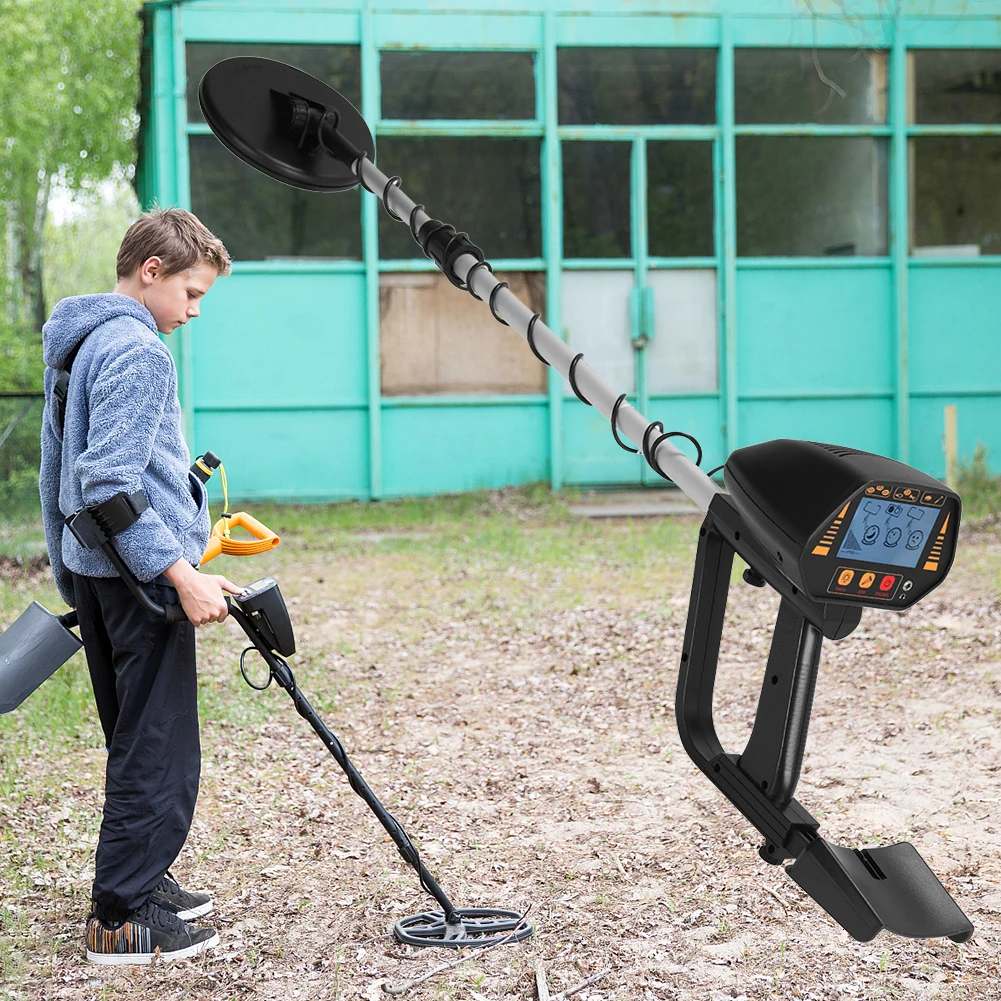 Detector Gold Search Handheld Underground Metal Detector LCD Display Treasure Hunter Detecting Professional for Treasure Search