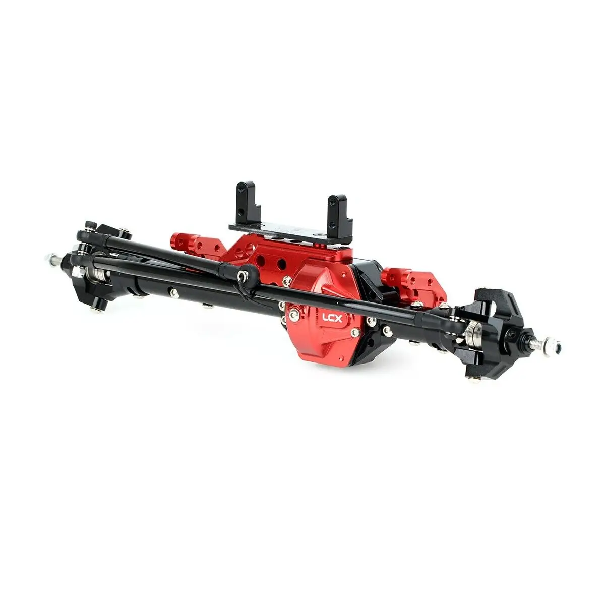 LCX Racing 1/10 RC Car CNC Aluminum AR60 OCP Front Axle Complete Set for Axial Wraith RR10 Bomber Upgrades Parts Accessories 3