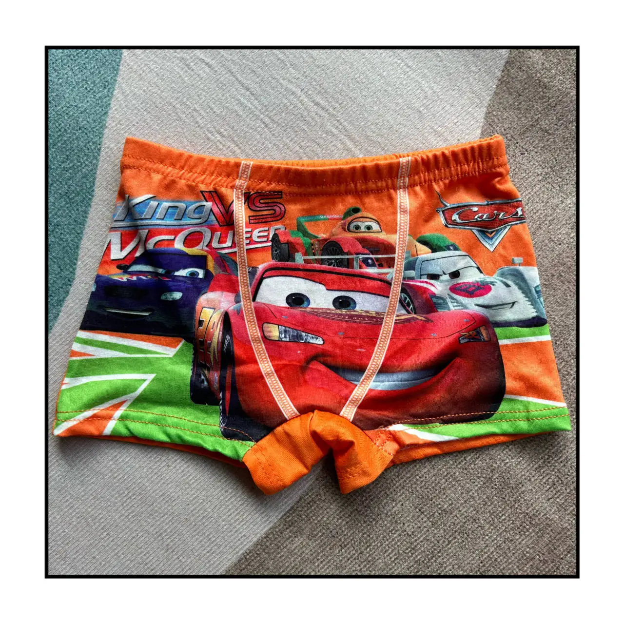 1pcs Four Seasons New Children's Underwear Boxers Kids Car Cartoon