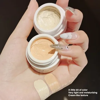 Heallor Concealer Correct Skin Tone Makeup Palette Cover Facial Spots Contour Cream Brighten Tear Trough Natural Contouring Foun - Thumbnail 3