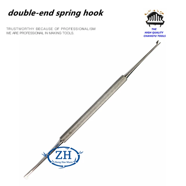 Wind instrument Spring Hook repair tool Saxophone flute clarinet repair  tool double-end spring hook