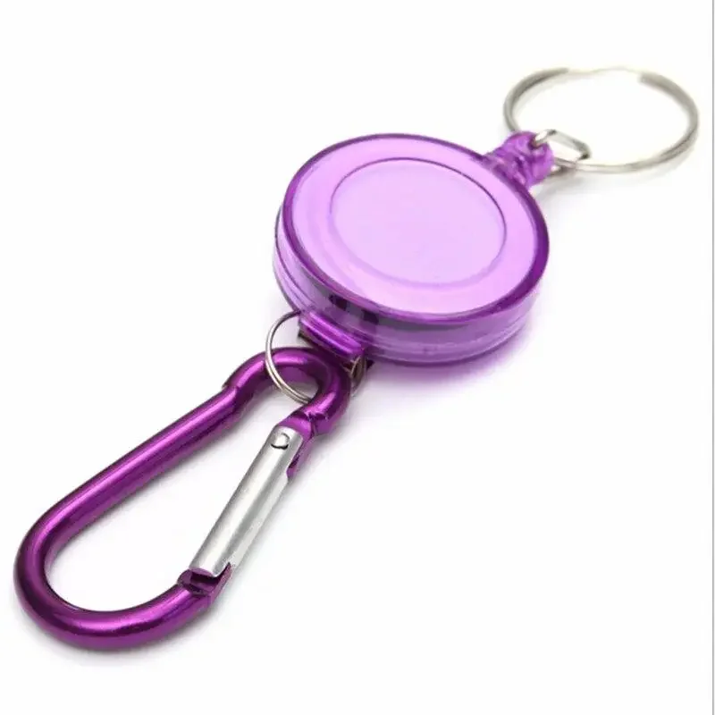 Abs Plastic Card Badge Holder Reels  Retractable Lanyard Id Card Holder -  2023 1pc - Aliexpress