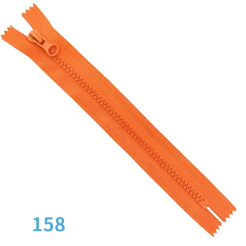 Durable Resin Zipper for Crafting and Sewing Projects, 2-Pack