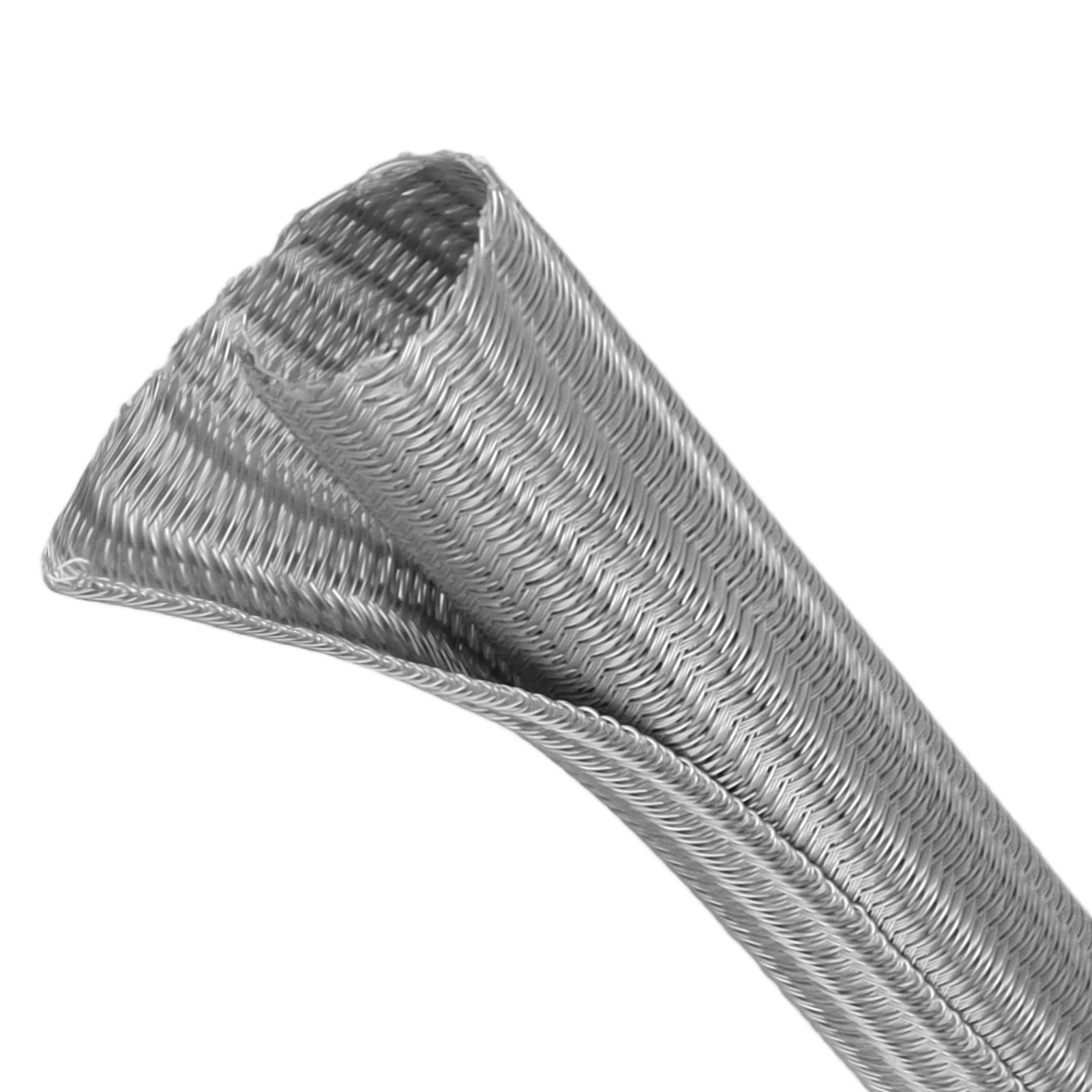 PET Braided Self-Closing Cable Sleeve – High Protection Wear-Resistant Insulated Sheath