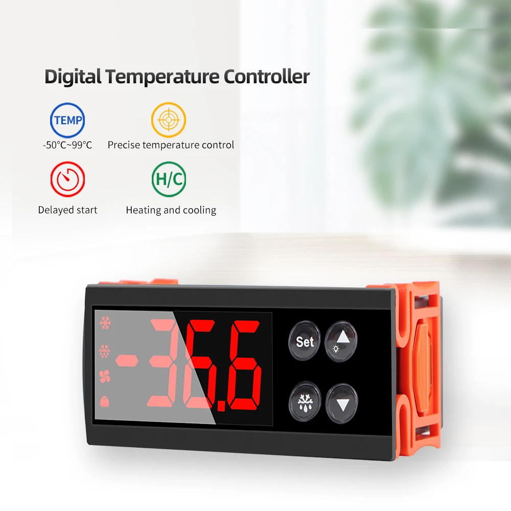 ECS-961NEO Digital Thermostat Humidity Microcomputer Temperature