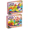 Play Sand for Kids Sensory Toys Moldable Sand Fake Sand Play Set Educational Toys Kids Sand Sensory Sand with Tools & Molds 1