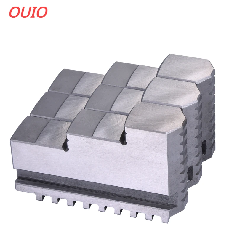 

OUIO Positive Claw K11-80 K11-100 K11-125 K11-130 K11-160 K11-200 Universal Three-jaw Chuck Claw Card Foot 3Pcs/Set Mechanical