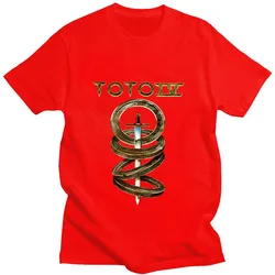Graphic Hip Hop Grunge Cotton Tee - Short Sleeve Gothic Punk Style - XS (Red)