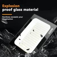 Floodlight Outdoor LED IP66 Waterproof Path Light Spotlight 10W 20W 30W 50W 100W 200W Outdoor Garden Porch Courtyard Lamp - Image 4