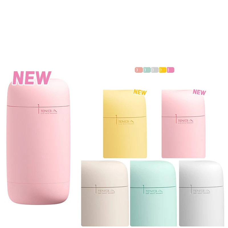 Soft Puffy Male Masturbator TENGA PUF Cup Realistic Vagina Pussy Sex Pocket with Lube Oral Vaginal Reusable Massager Original
