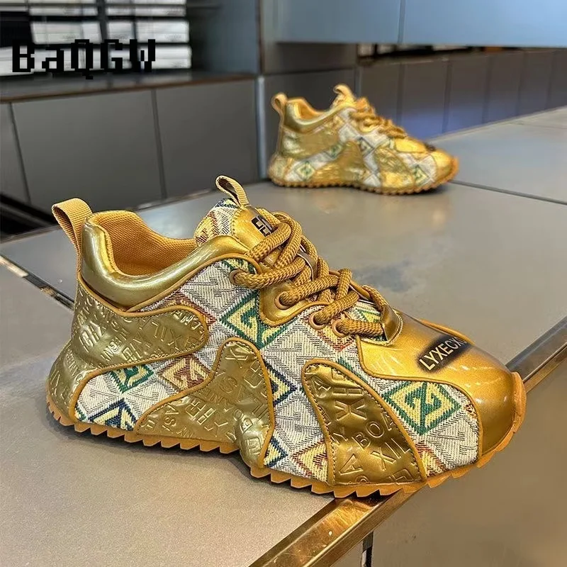 Chunky Sneakers Mens Designer Board Shoes Fashion Casual