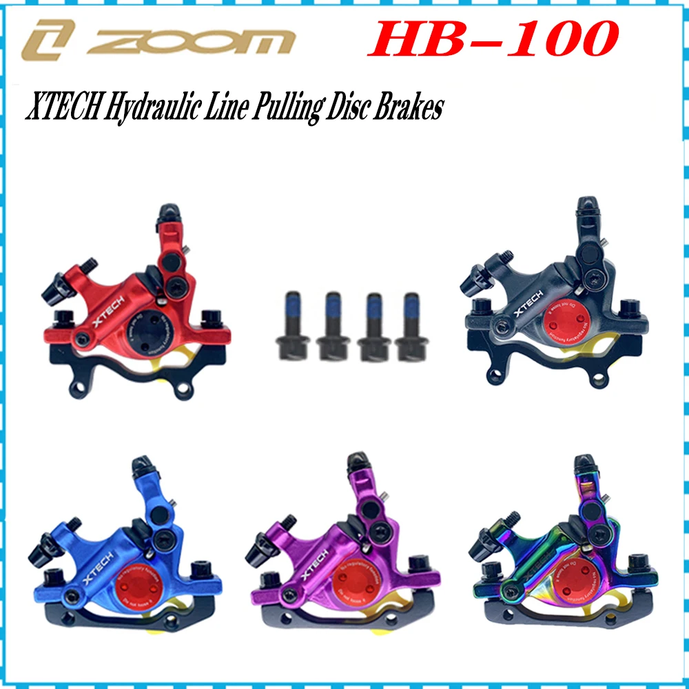 ZOOM XTECH HB100 Mtb Discs Brake System For Bicycle Hydraulic Disc