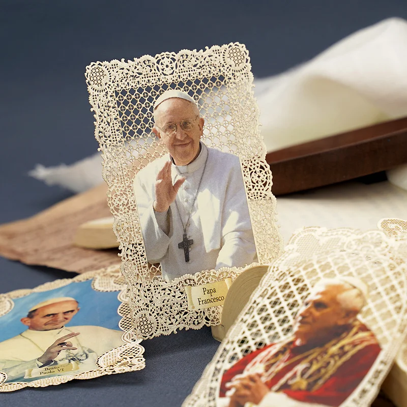 Papa Francesco Paper Bookmark Christ Religious Figures Icons Articulos Religiosos Catolico Church Gift