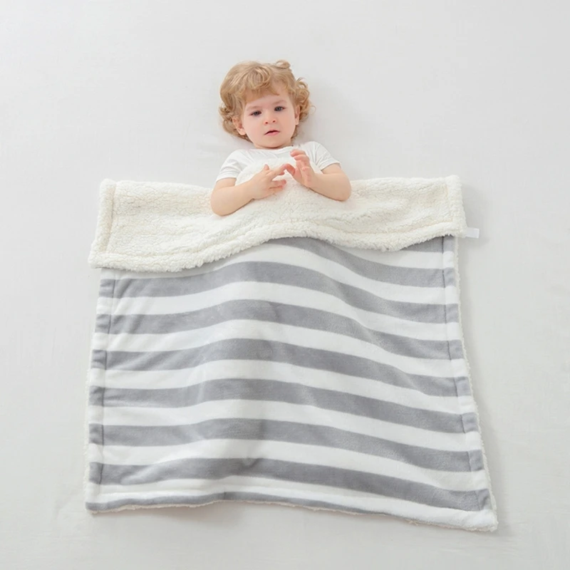 

Winter Warm Baby Blanket Versatile Baby Throw Blanket Soft Blanket Suitable for Infants & Toddlers Great for Traveling