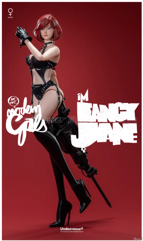 In Stock】Original Underverse MODERNGALS FANCY JANE 1/6 Action