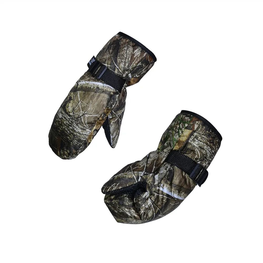Winter Mitten Gloves Camo Hunting Gloves Water Resistant for Cold Weather Outdoor Activities