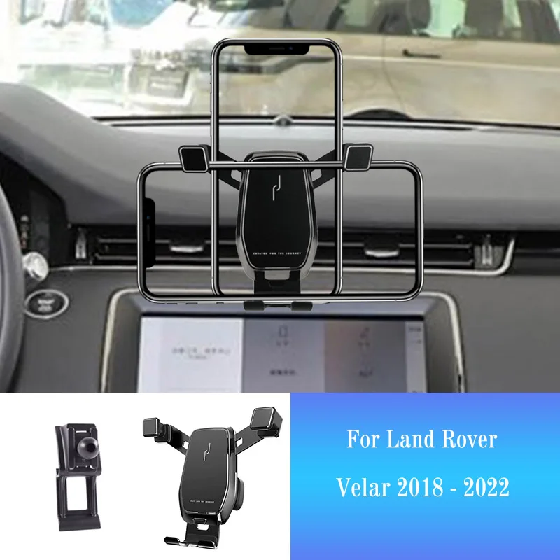 

Car Mobile Phone Holder for Land Rover Range Rover Velar Smartphone Mount Car Styling Bracket GPS Stand Rotatable Support