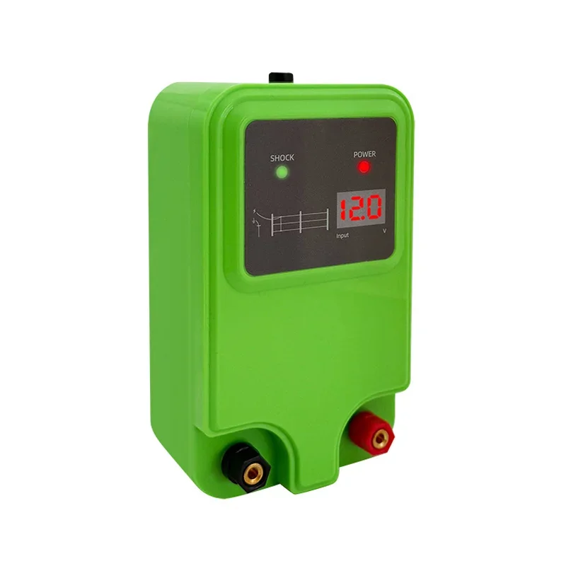 High Voltage Pulse Electric Fence Energizer for Livestock Farm Ranch Pasture Electronic Fencing Charger Predator Deterrent