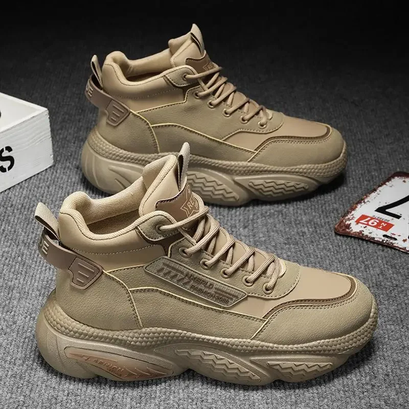 

Осенние черные ботинки Martin мужские увеличивающие рост кожаные ботинки для отдыха мужская обувь с высоким берцем короткие Ботинки Зимняя обувь