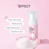 LAlKOU Japan Sakura Cleansing Mousse Facial Cleanser 100ml Shrink Pores Deep Clean Oil Control Moisturizing Skin Care 3