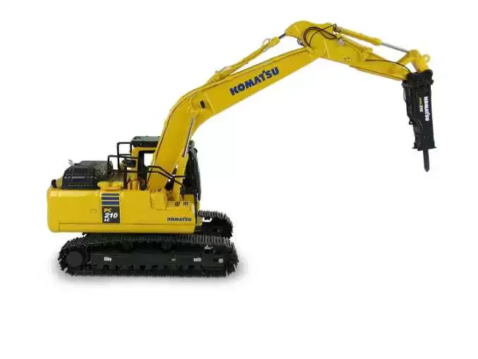 31R-010 1/43 コマツ KOMATSU PC520LC-11MO RARE! Komatsu PC520LC-11MO Hydraulic Excavator 1:43 DieCast