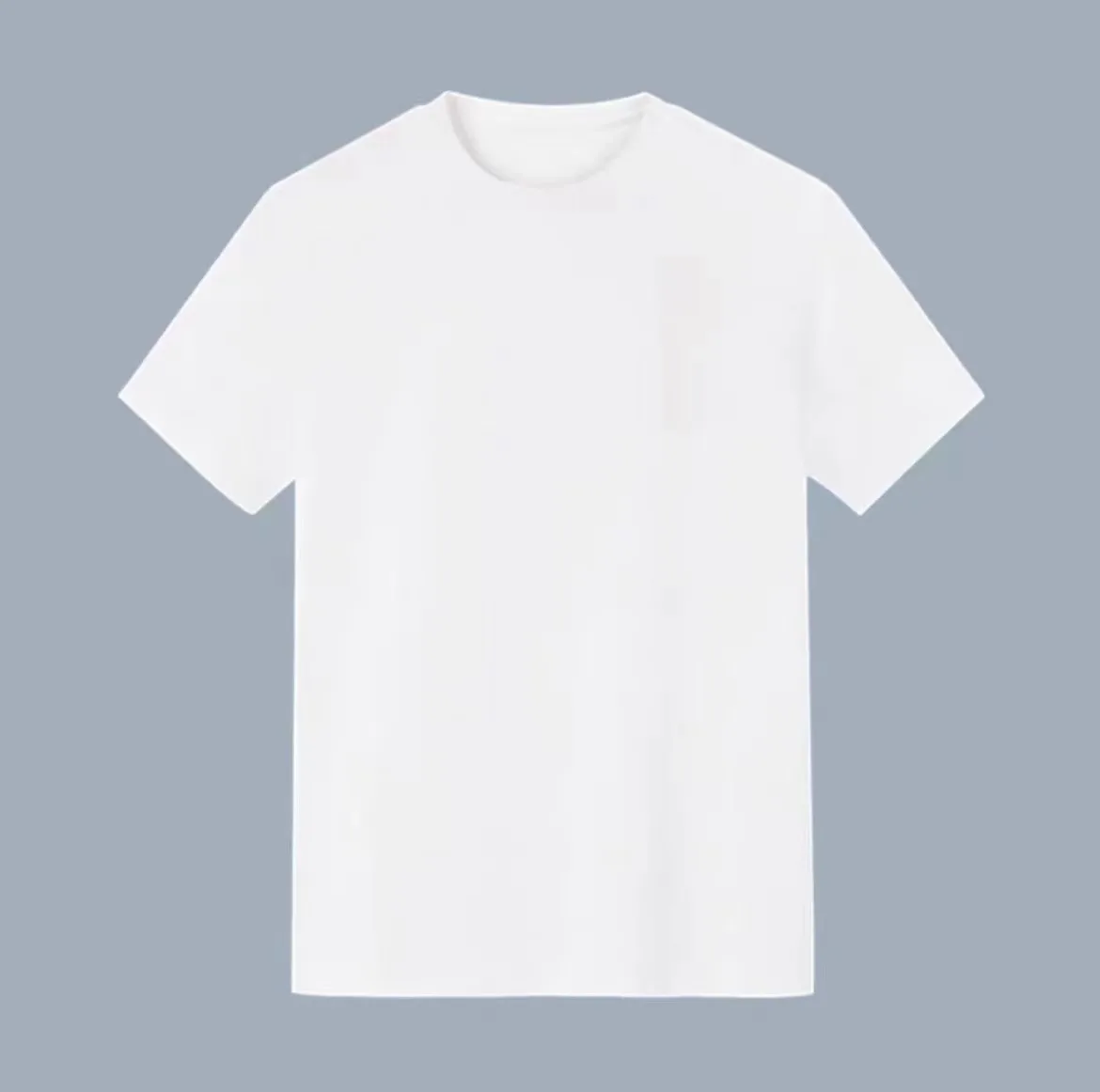 Pure white short sleeves