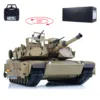 Gift Tongde Panzer 1/16 Abrams M1A2 RC Infrared Battle BB Tank SEP TUSK II Electric Tanks Ready to Run Vehicle Car Model TH23305 1