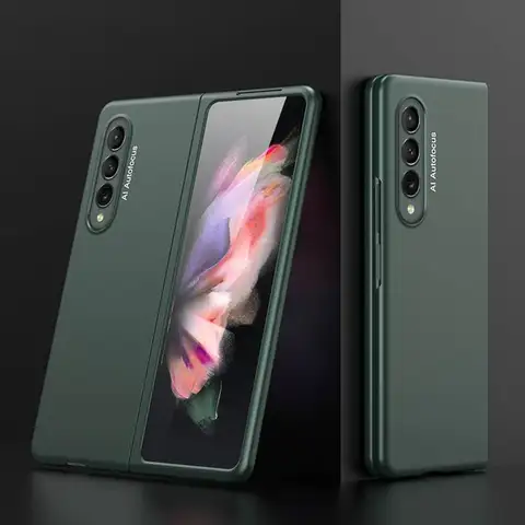 Case for Samsung Z Fold 3 2 Ultra Thin Front Back Cover Full Protection Hard Protective Bumper Shell on Z Fold2 Fold3